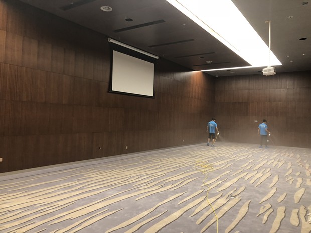 創綠家環保助力石家莊國際會展中心成為中國***“綠色三星”會展中心！