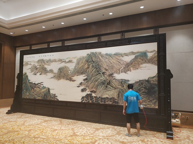 創綠家環保助力石家莊國際會展中心成為中國***“綠色三星”會展中心！
