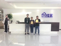 熱烈祝賀李總夫婦、呂總夫婦簽約創(chuàng)綠家永康市區(qū)級代理！