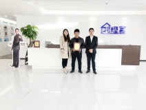 熱烈祝賀孫總簽約創綠家石家莊市區級代理！