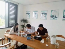 熱烈祝賀姜總、胡總簽約創綠家河南省市級代理！